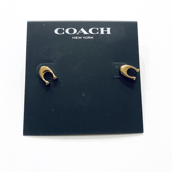 Coach signature ‘C’ earrings - Picture 3 of 4